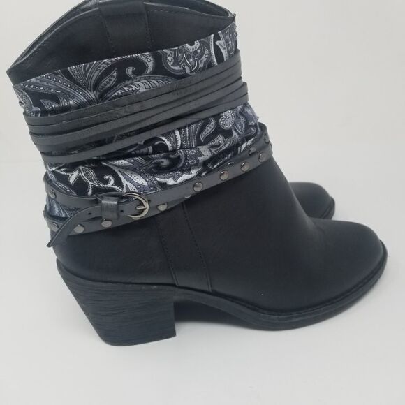 BLACK AND BLUE BREEZE ANKLE SIZE 5.5 - Picture 3 of 16